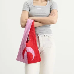 Marine Serre Crochet Tote Bag