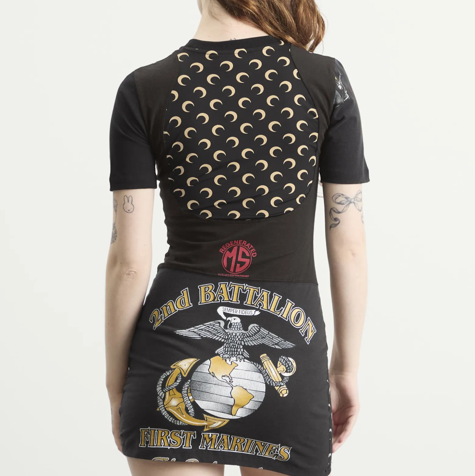 Marine Serre Mini Dress