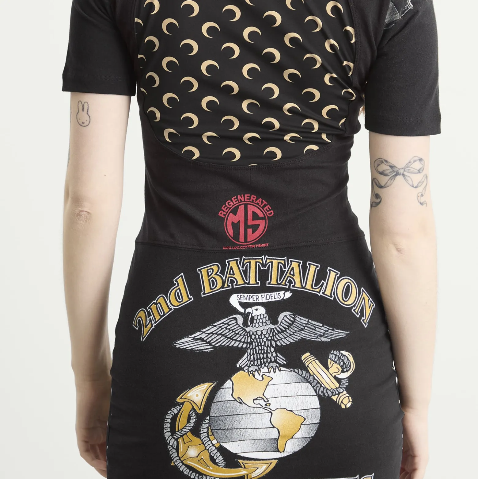 Marine Serre Mini Dress