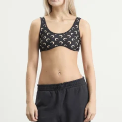 Marine Serre Moon Printed Bra