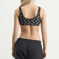 Marine Serre Moon Printed Bra