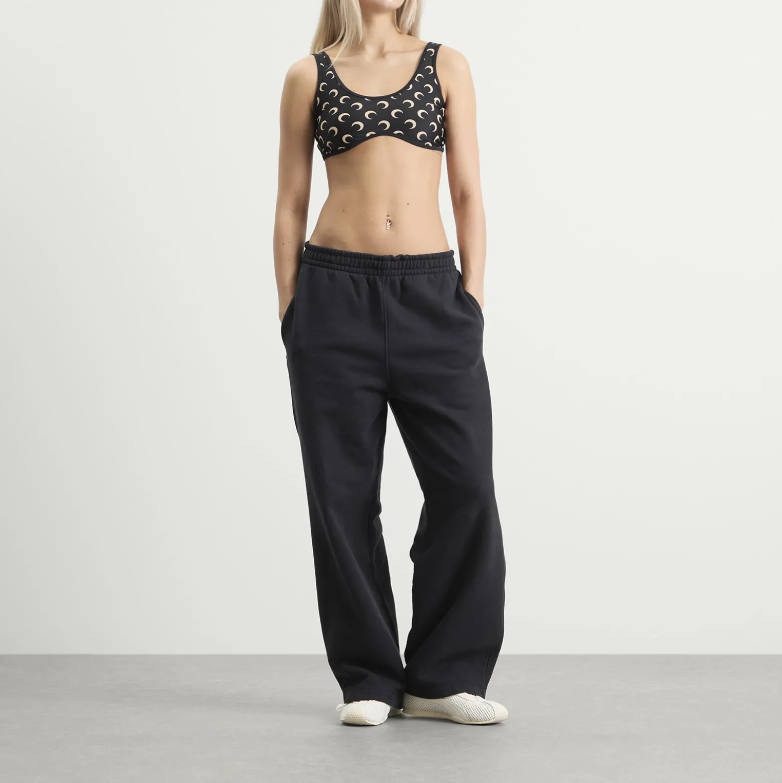 Marine Serre Moon Printed Bra