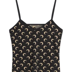 Marine Serre Moon Printed Straps Top
