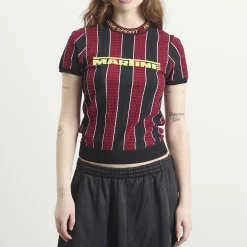 Martine Rose Logo Tight T-Shirt