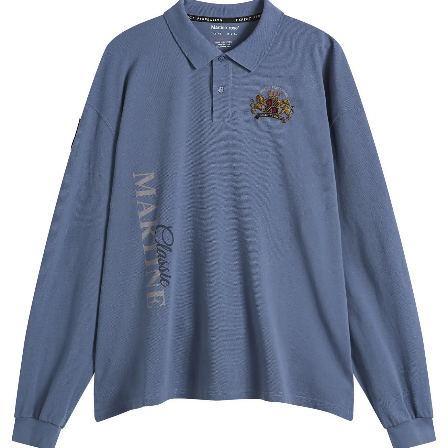 Martine Rose Long Sleeve Polo