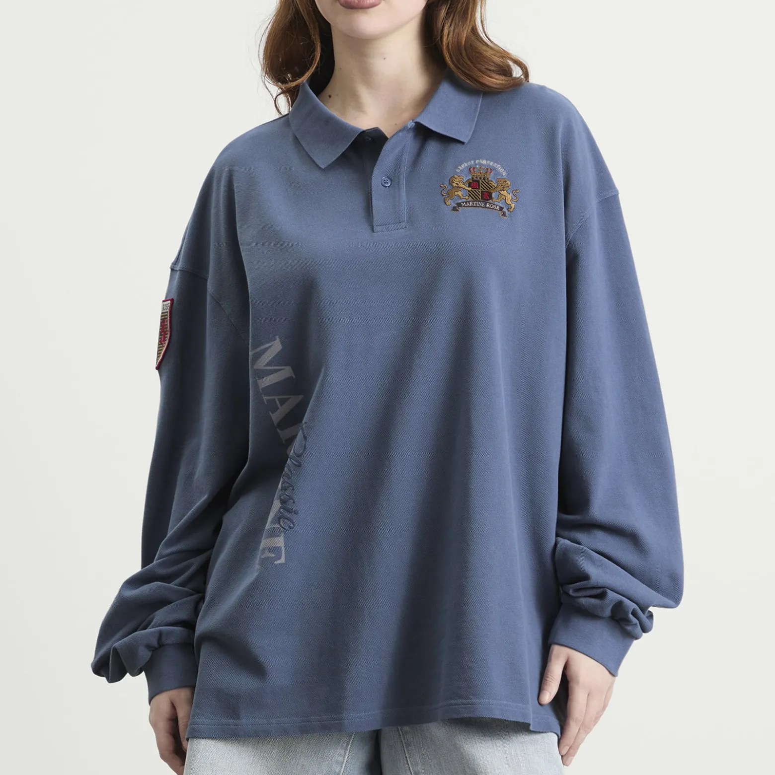Martine Rose Long Sleeve Polo