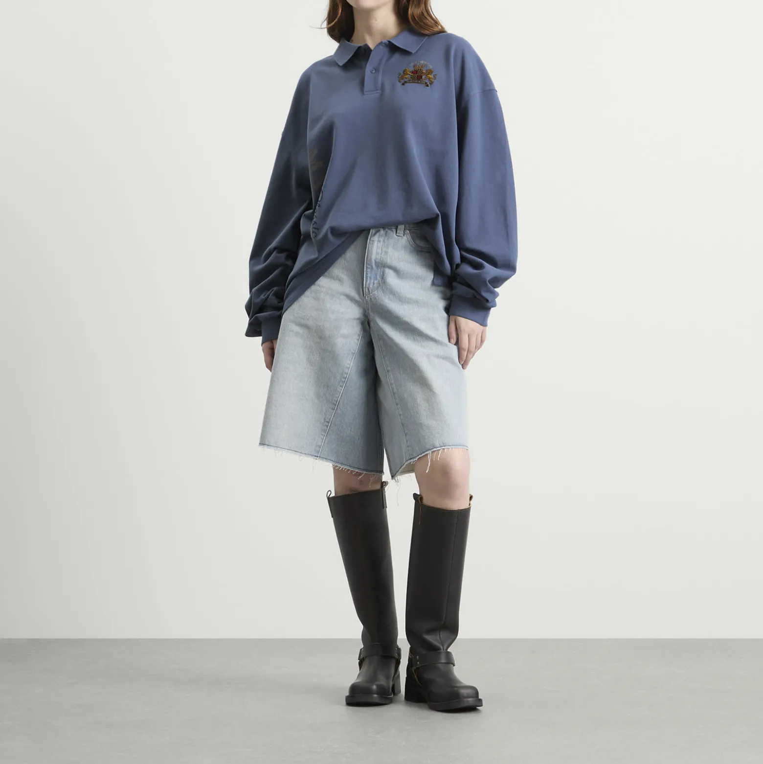 Martine Rose Long Sleeve Polo