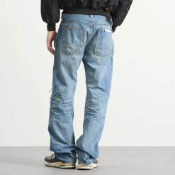 Mastercraft Union Showa Relaxed Repaired Jeans