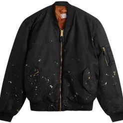 Mastercraft Union Washed Nylon Bomber Jacket