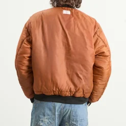 Mastercraft Union Washed Nylon Bomber Jacket