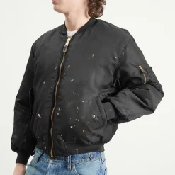 Mastercraft Union Washed Nylon Bomber Jacket
