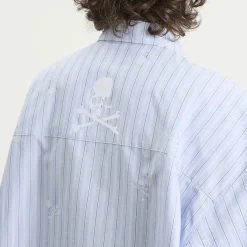 MASTERMIND WORLD Loose Fit Multi Stripe Shirt