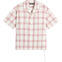 MASTERMIND WORLD Plaid Short Sleeve Shirt