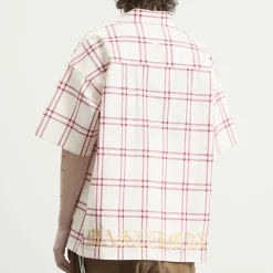 MASTERMIND WORLD Plaid Short Sleeve Shirt