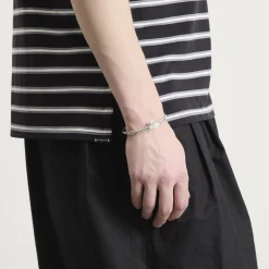 MASTERMIND WORLD Silver Skull Bangle