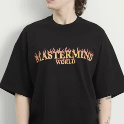 MASTERMIND WORLD Skull On Fire Short Sleeve T-Shirt