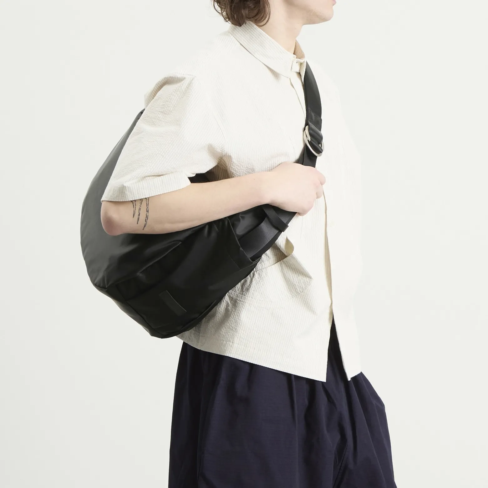 Master-Piece Ark Solid Shoulder Bag - Large
