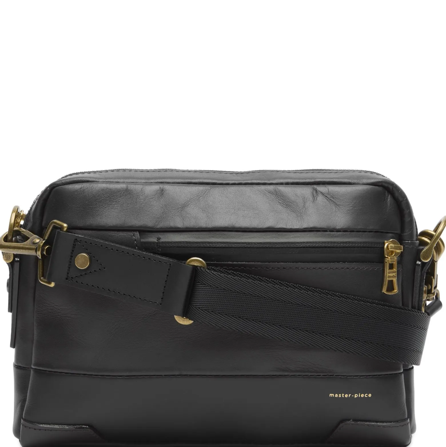 Master-Piece Gloss Leather Shoulder Bag - Small