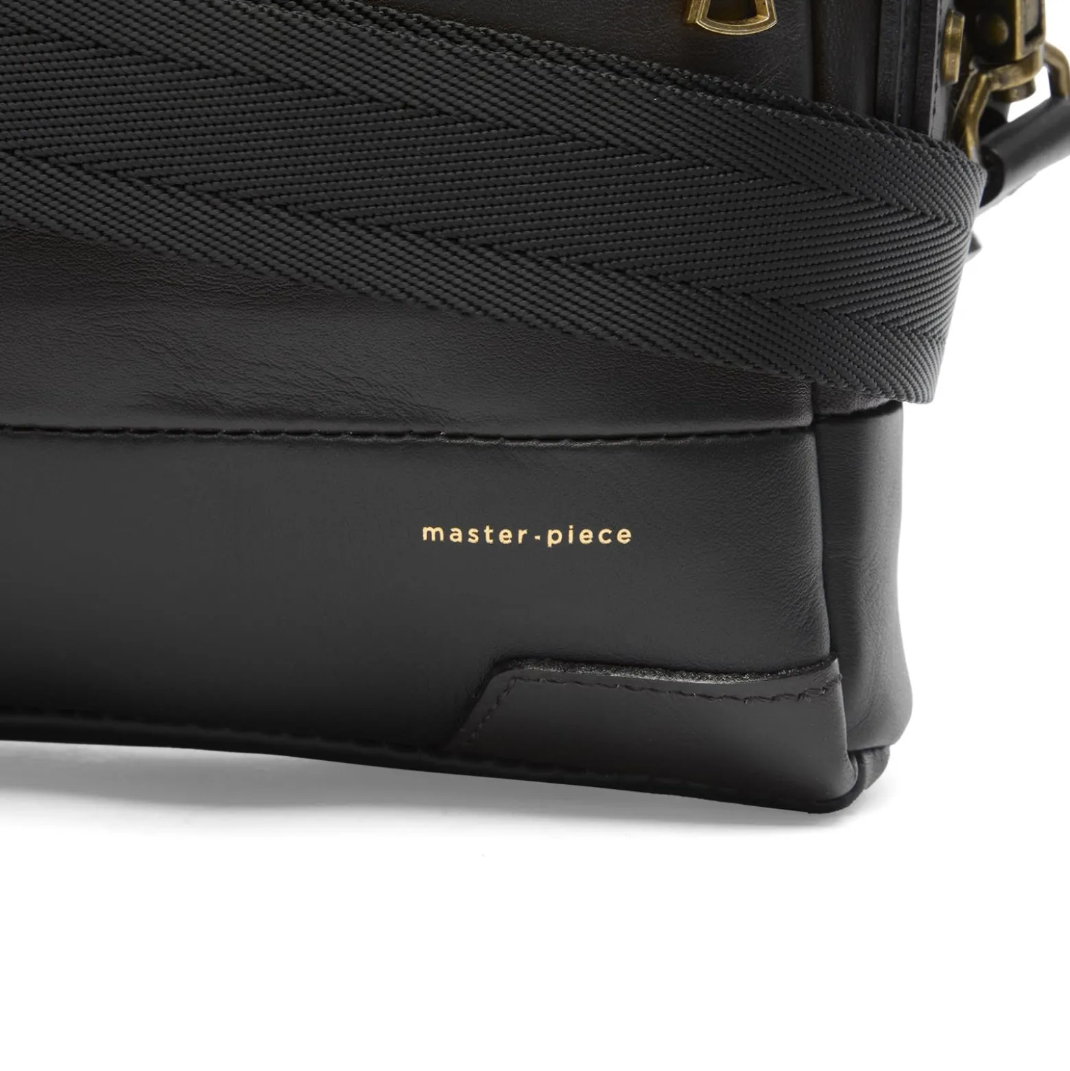 Master-Piece Gloss Leather Shoulder Bag - Small