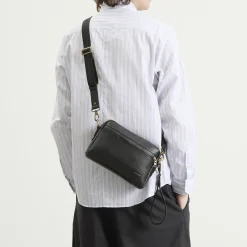Master-Piece Gloss Leather Shoulder Bag - Small