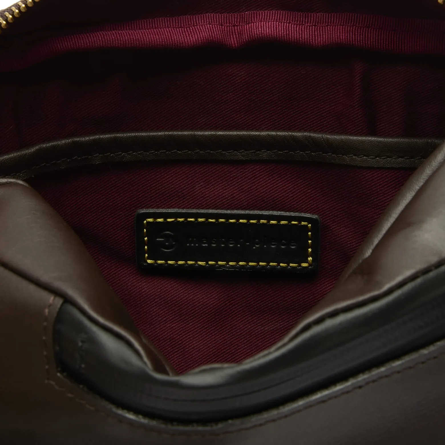 Master-Piece Gloss Leather Shoulder Bag - Small