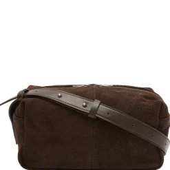 Mazi Untitled Dent Suede Cross Body Bag