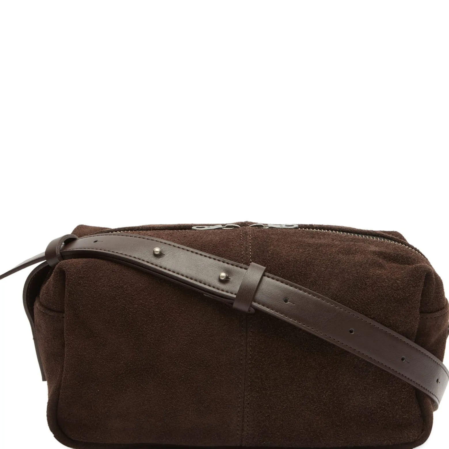 Mazi Untitled Dent Suede Cross Body Bag