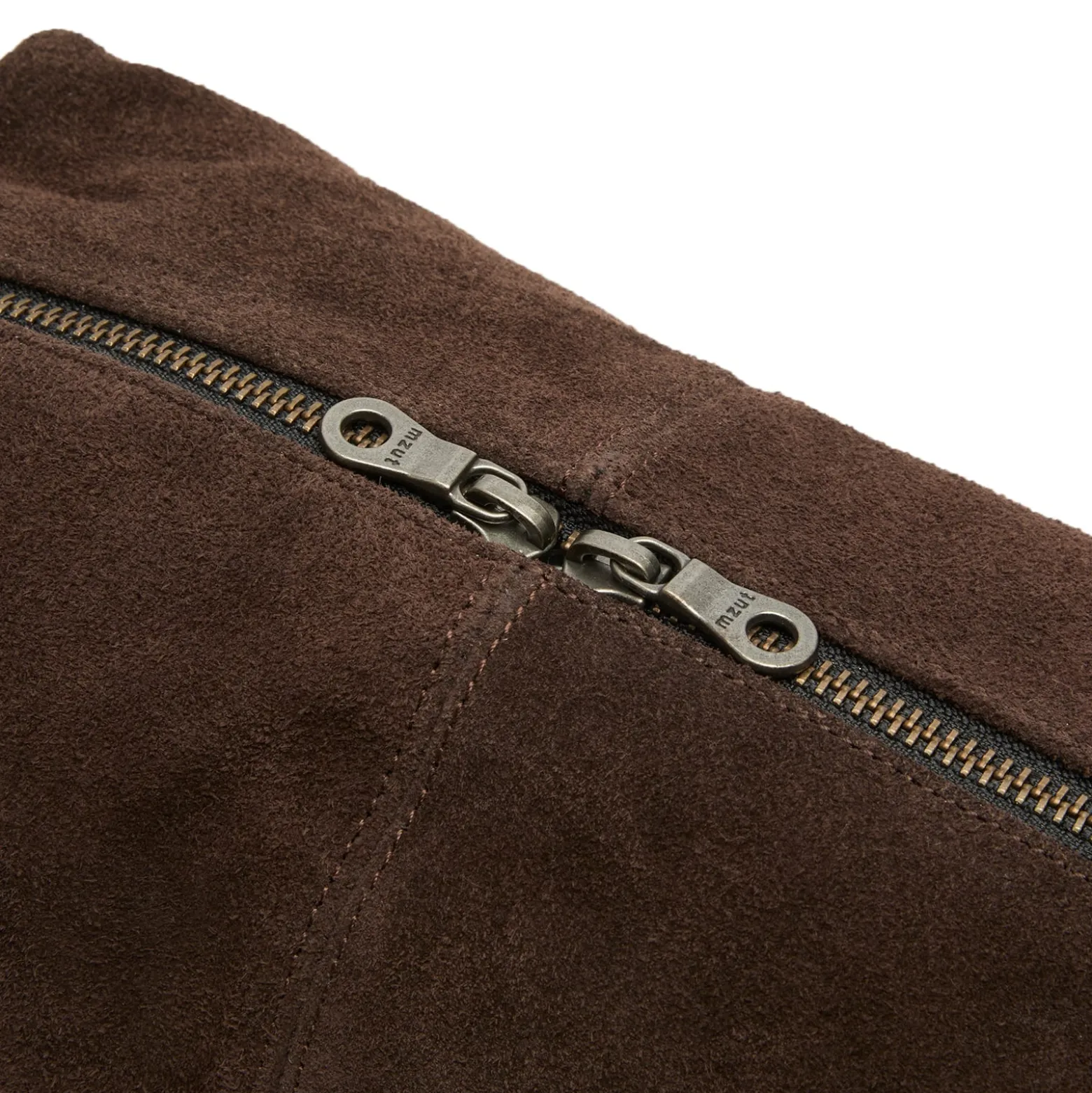 Mazi Untitled Dent Suede Cross Body Bag