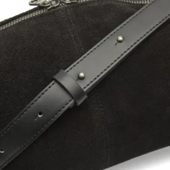 Mazi Untitled Dent Suede Cross Body Bag