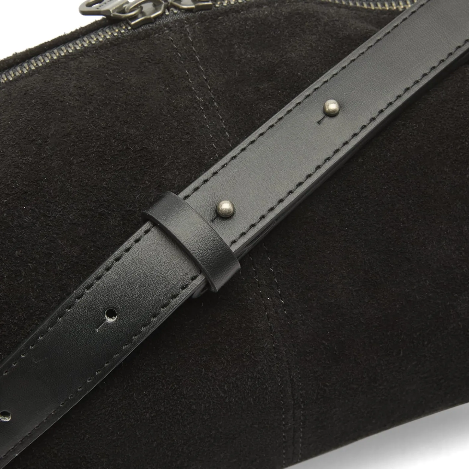 Mazi Untitled Dent Suede Cross Body Bag