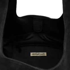 Mazi Untitled Flow Suede Tote Bag
