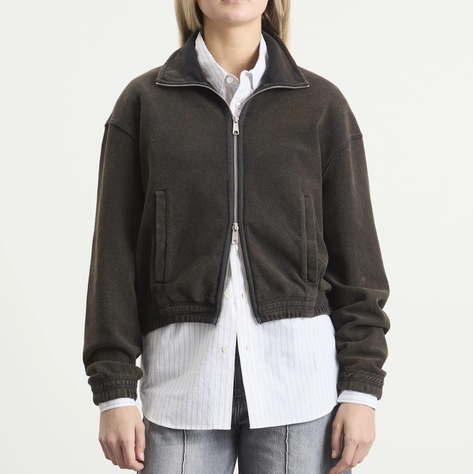 mfpen Cropped Covet Full Zip