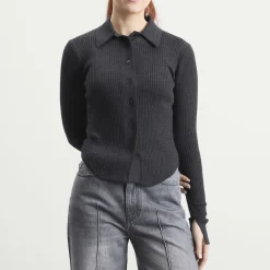 mfpen Knitted Rib Shirt