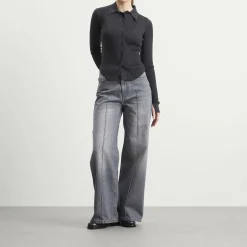 mfpen Knitted Rib Shirt