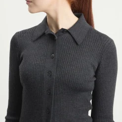 mfpen Knitted Rib Shirt