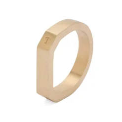 Miansai Hex Plated Ring