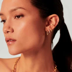 Missoma x Lucy Williams Arco Small Hoop Earrings