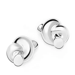 Missoma x Lucy Williams Knot Oversized Stud Earrings