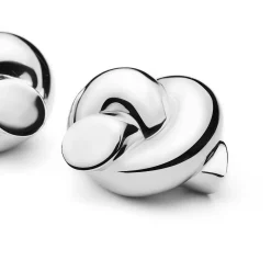 Missoma x Lucy Williams Knot Oversized Stud Earrings