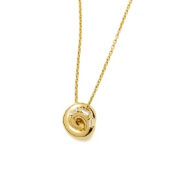 Missoma x Lucy Williams Pave Knot Pendant Necklace