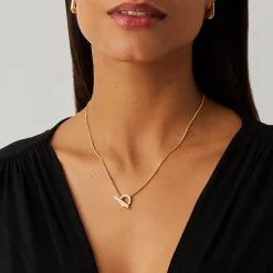 Missoma x Lucy Williams T-Bar Hex Pendant Necklace