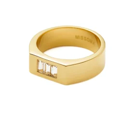 Missoma x Lucy Williams Triple Stone Chunky Ring