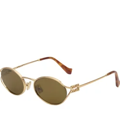 Miu Miu Eyewear 52YS Logo Sunglasses