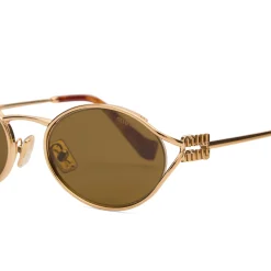 Miu Miu Eyewear 52YS Logo Sunglasses