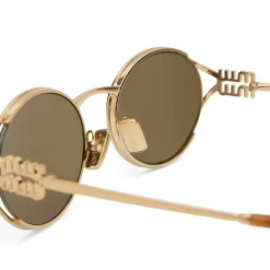 Miu Miu Eyewear 52YS Logo Sunglasses