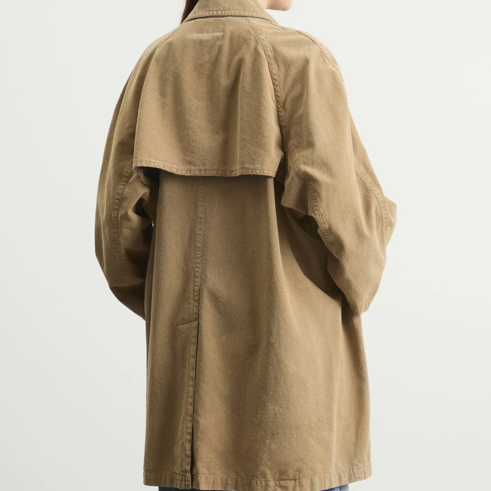 MM6 Maison Margiela Coated Long Coat