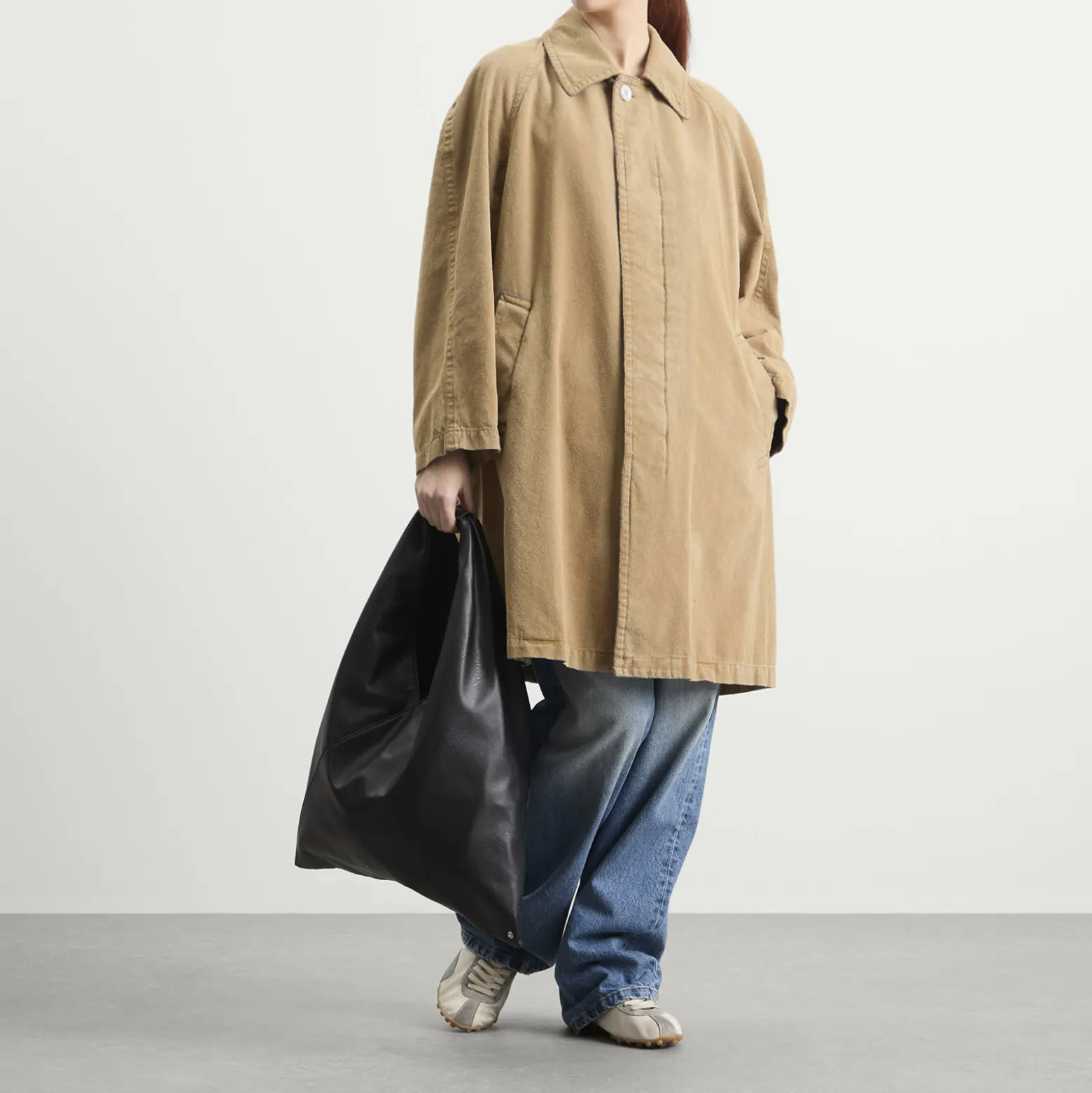 MM6 Maison Margiela Coated Long Coat
