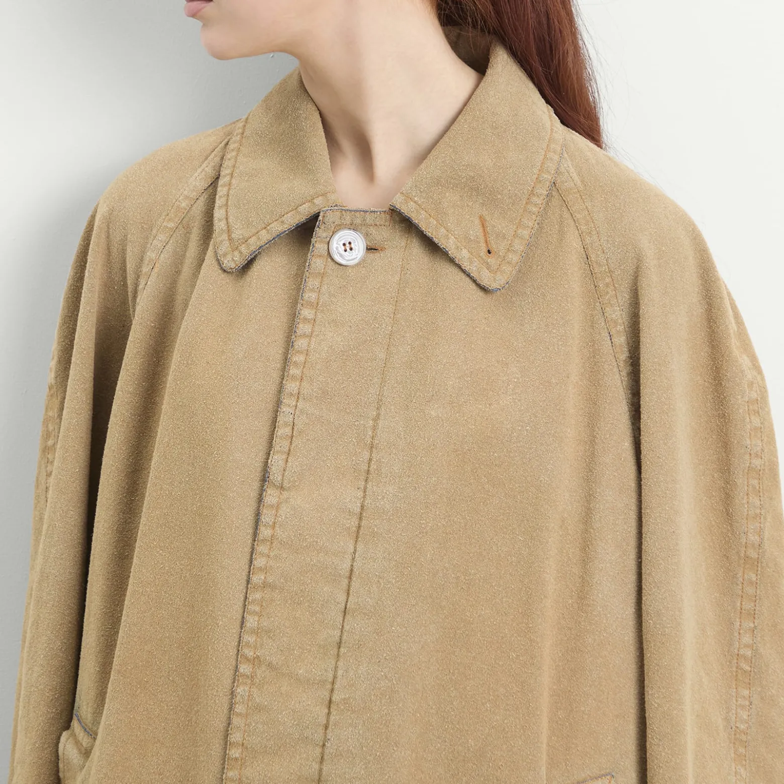MM6 Maison Margiela Coated Long Coat