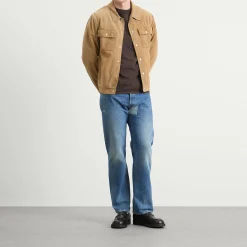 MM6 Maison Margiela Cotton Coated Trucker Jacket