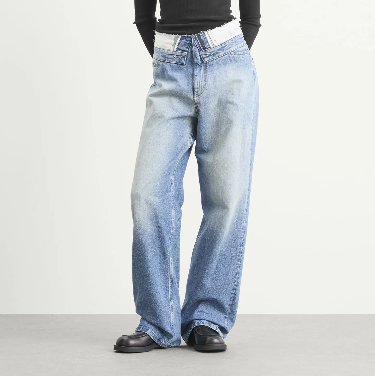 MM6 Maison Margiela Deconstructed Jeans